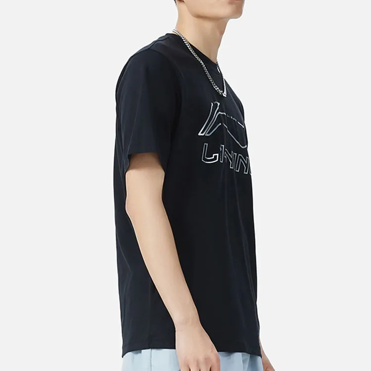 LiNing Sports Fashion Collection T Shirt Men's Black-4