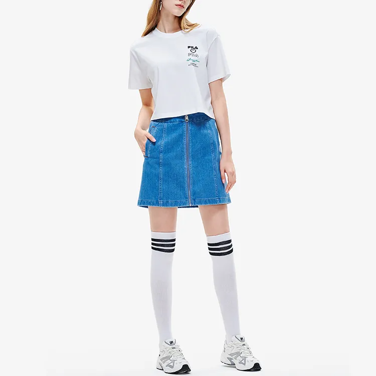 FILA T-Shirt Women's Flowing Year White-4