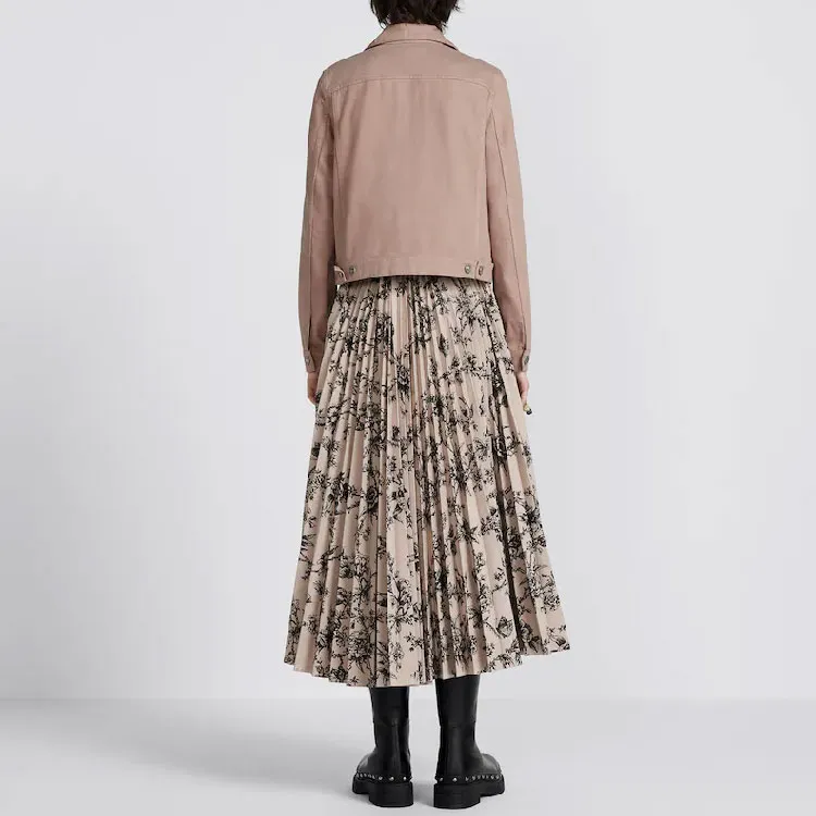 DIOR FW22 Casual Long Skirts Women's Umber-3