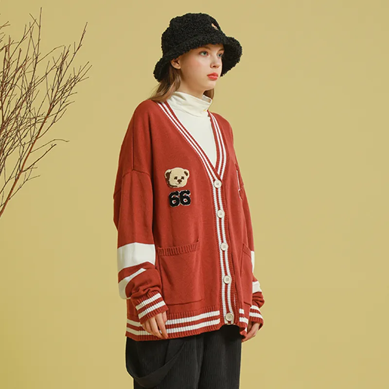 FRLMK Sweaters Unisex Red-2