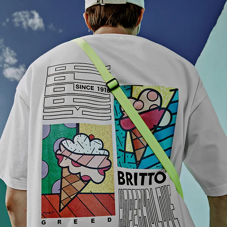 Kappa Britto Straight T-Shirt Unisex-3
