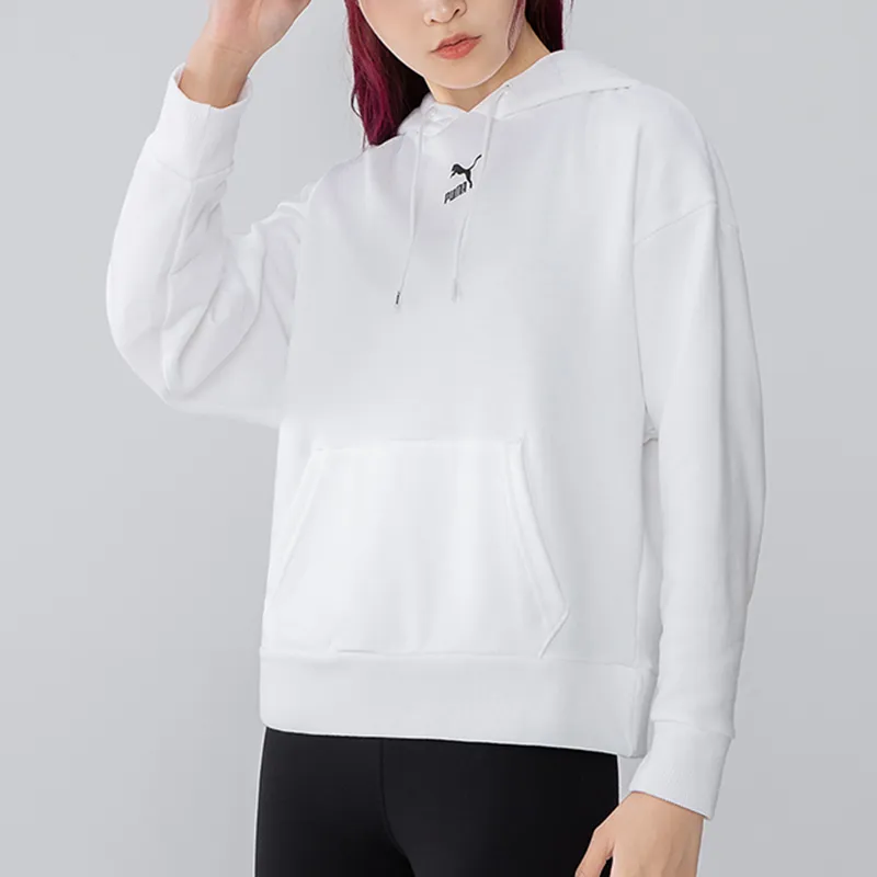 PUMA CLASSICS Sweatshirts Women's White-4