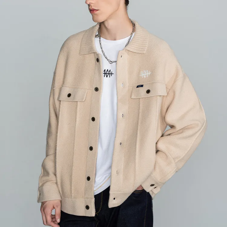Lee Sweaters Men Beige-3