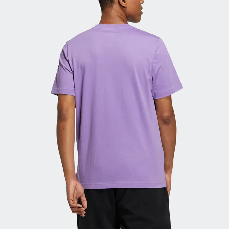 Adidas Essential T Shirts Unisex Violet-2