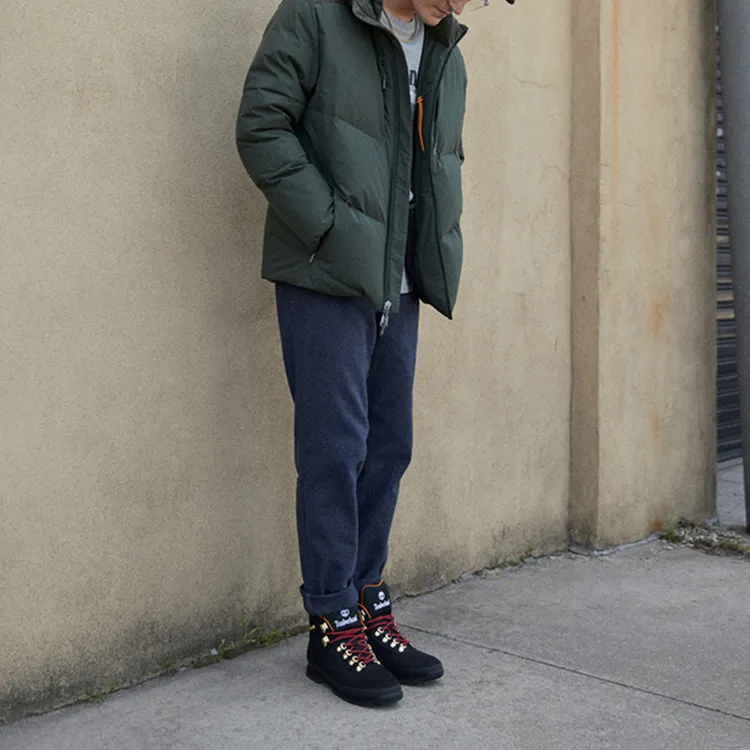 Timberland Down Jacket Men's Green Suitcase-3