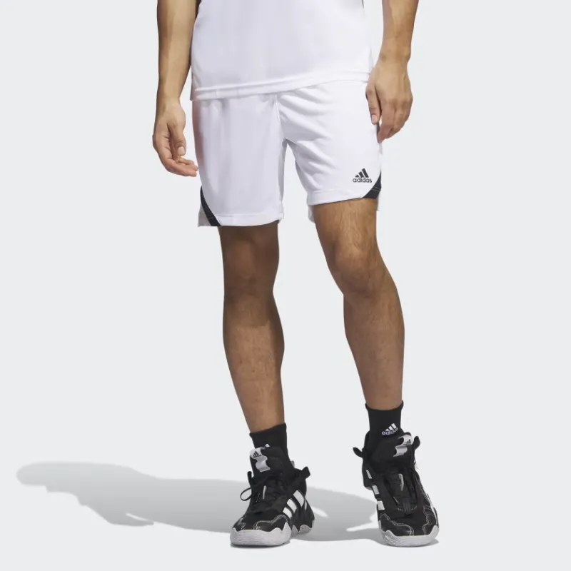 Adidas Basketball Shorts Men Black/White-1