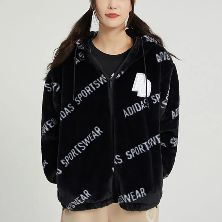 Adidas MONOGRAM Jacket Women's Black-1