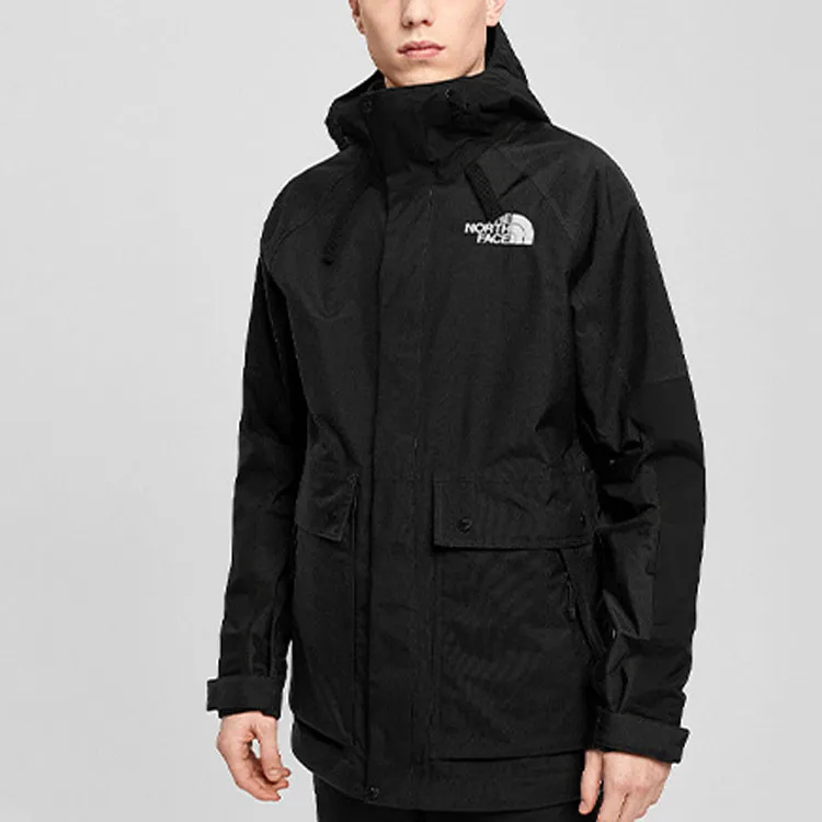 THE NORTH FACE City Outdoor Collection Waterproof And Windproof Windbreaker Jacket Men's Black-1