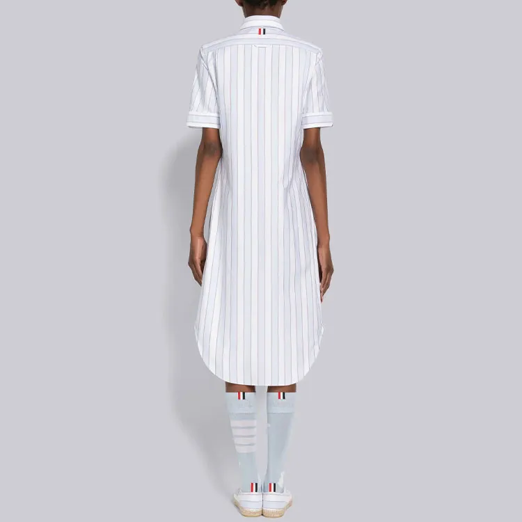 THOM BROWNE· Thom Browne SS23 CNY Short Sleeved Dress Women's White-4