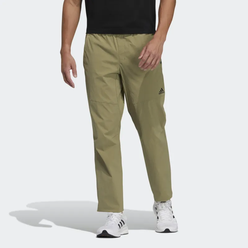 Adidas Casual Pants Men Army Green-3