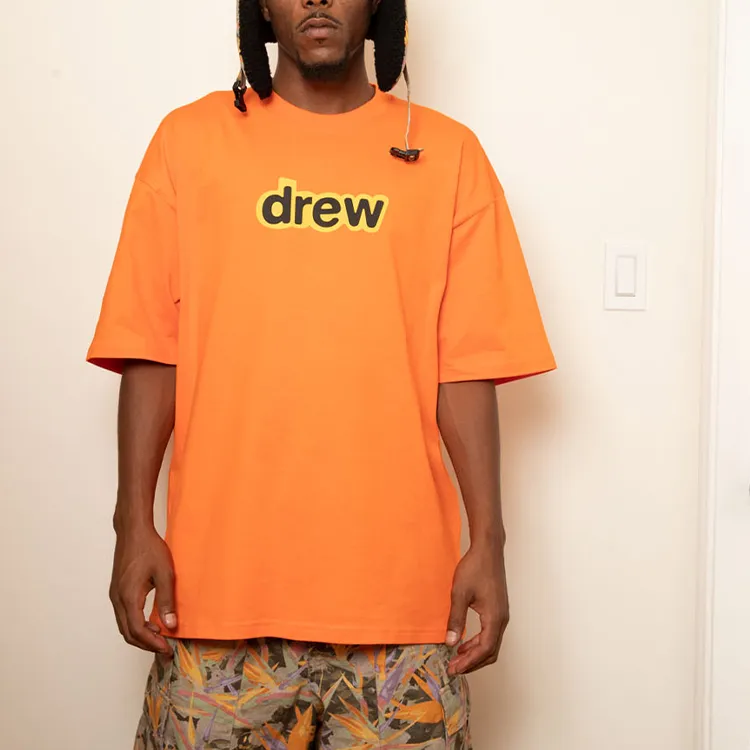 Drew House T Shirts Unisex Orange-3
