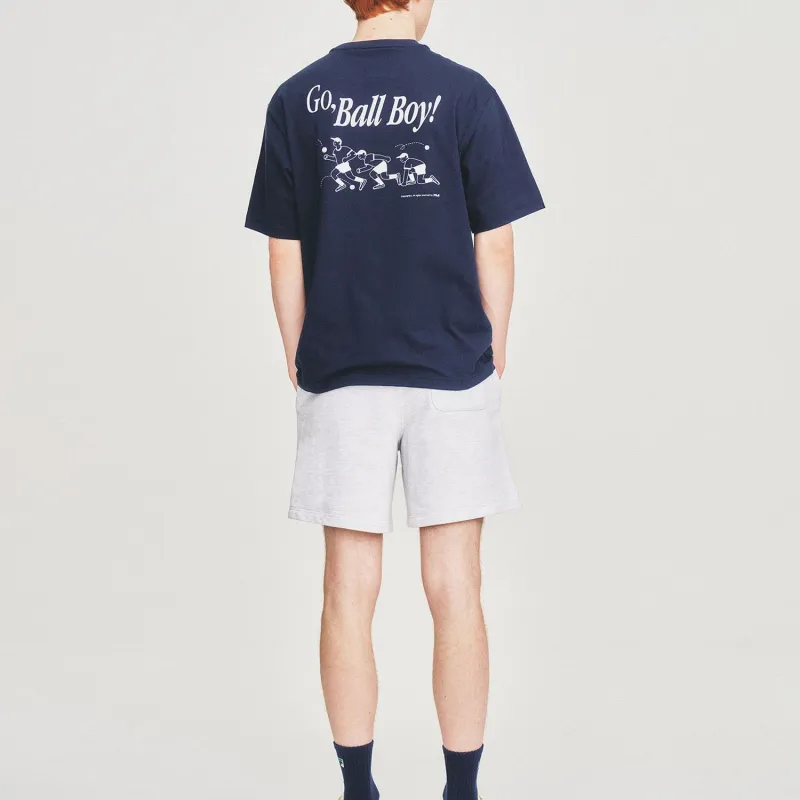 FILA T Shirts Unisex Marine Blue-3