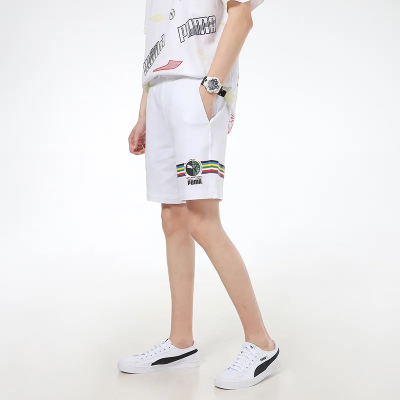 PUMA INTL Casual Shorts Men White-4