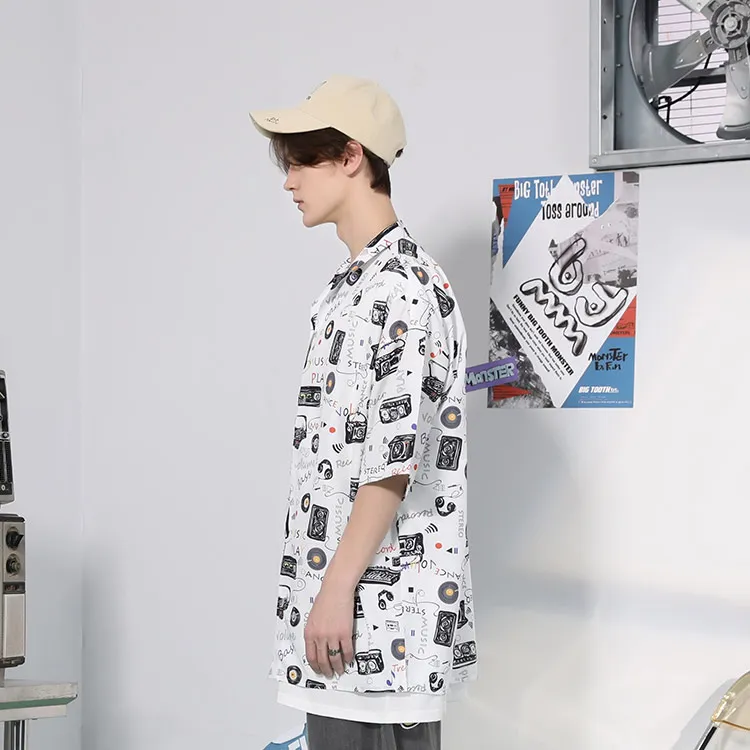 BIRDTALK Shirts Unisex White-3