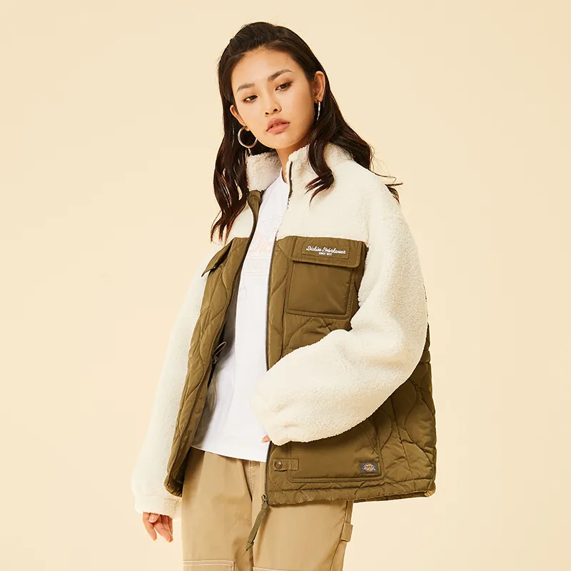 Dickies Puffer Jacket Unisex Army Green-3