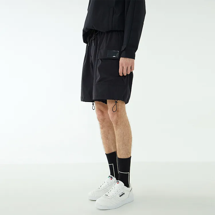 Diadora Loose Fit Shorts Unisex Black-4