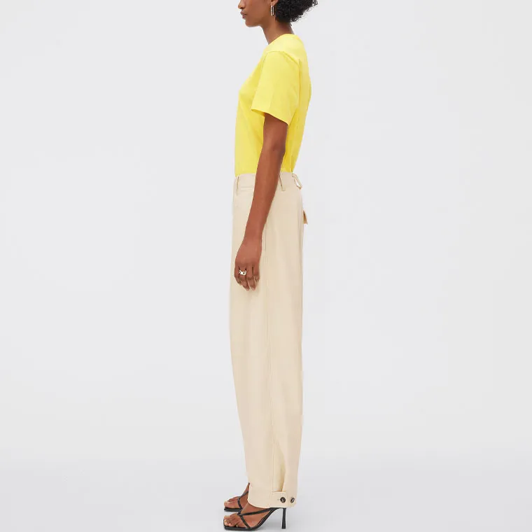 Bottega Veneta T Shirts Women's Yellow-3