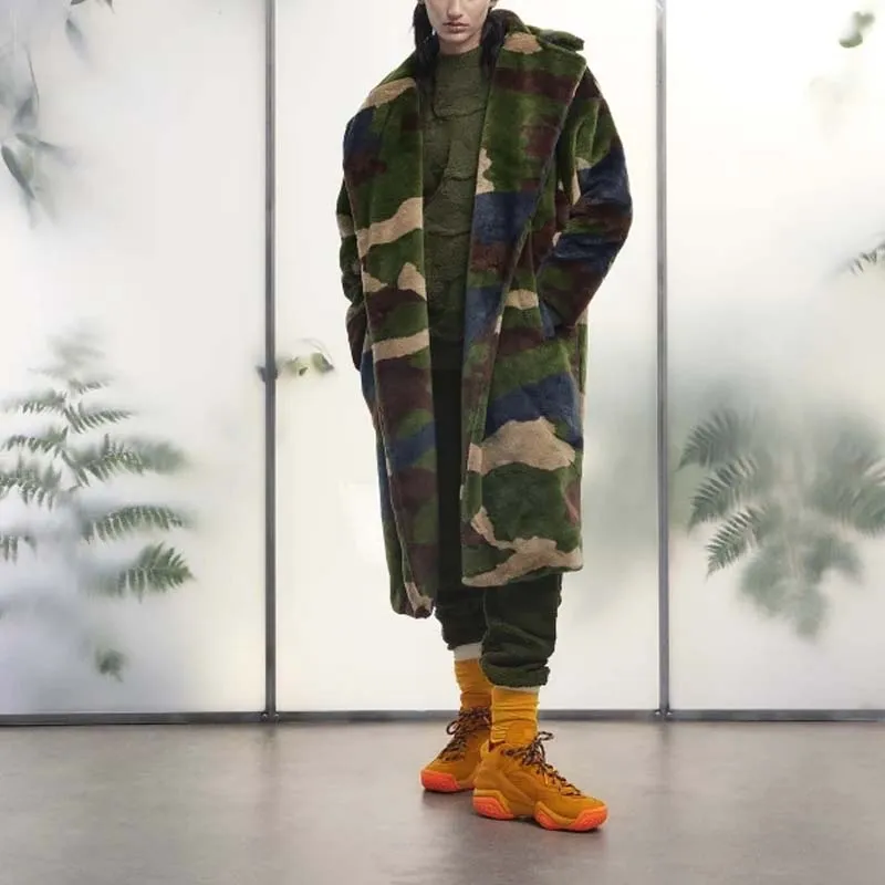 Adidas Ivy Park Faux Fur Coat All Gender-2