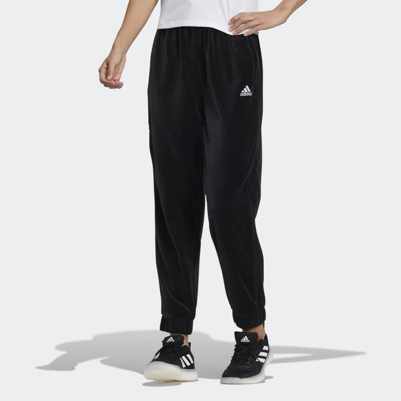 Adidas Knitted Sweatpants Women's Black-1