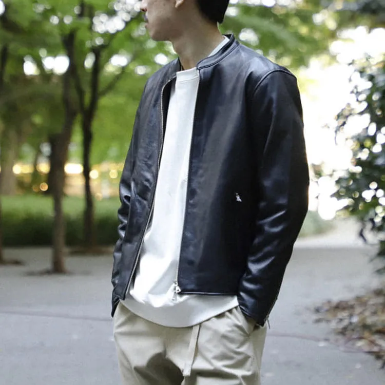 Beams Leather Jackets Men-4
