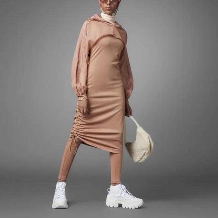 Adidas Originals Long-Sleeved Dresses Women's Light Orange-3
