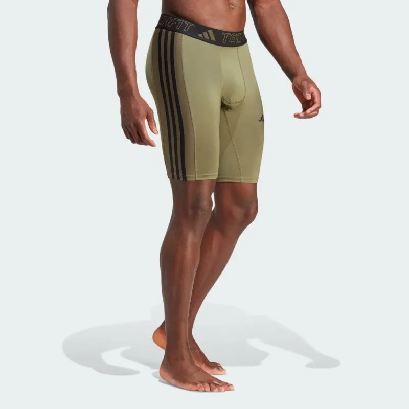 Adidas Casual Shorts Men Olive Green-3