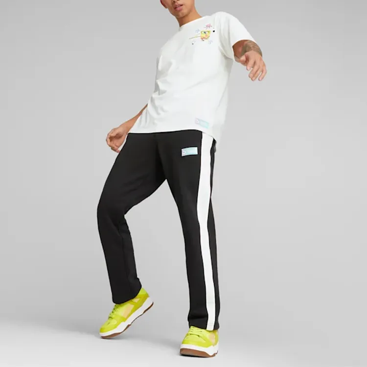 PUMA X SPONGEBOB Casual Pants Unisex Black-4