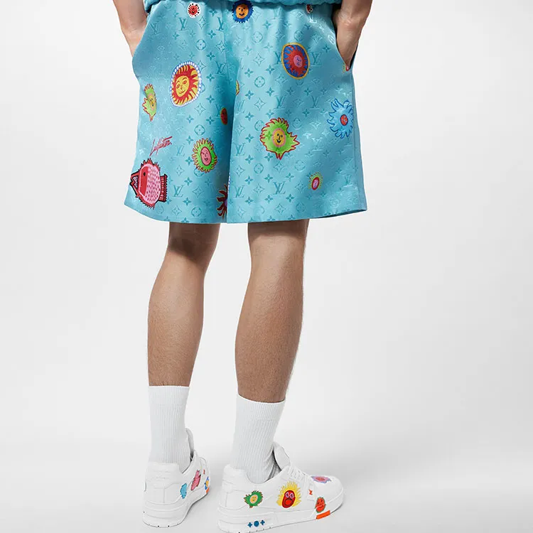 LOUIS VUITTON LOUIS VUITTON X Yayoi Kusama Casual Shorts Men-4