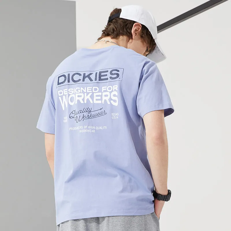 Dickies T Shirt Unisex Gray Purple-3