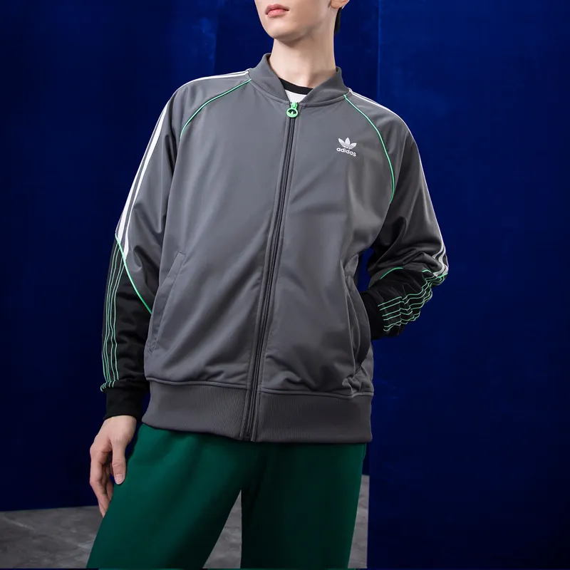 Adidas Originals Jacket Men's Gray-5