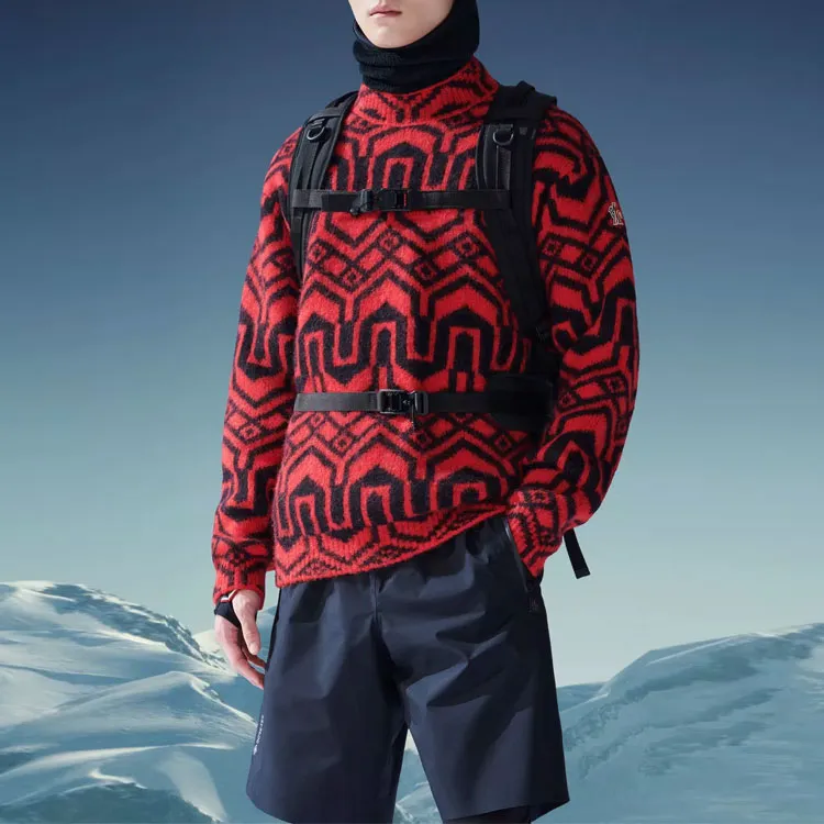 Moncler Sweaters Men Red-3