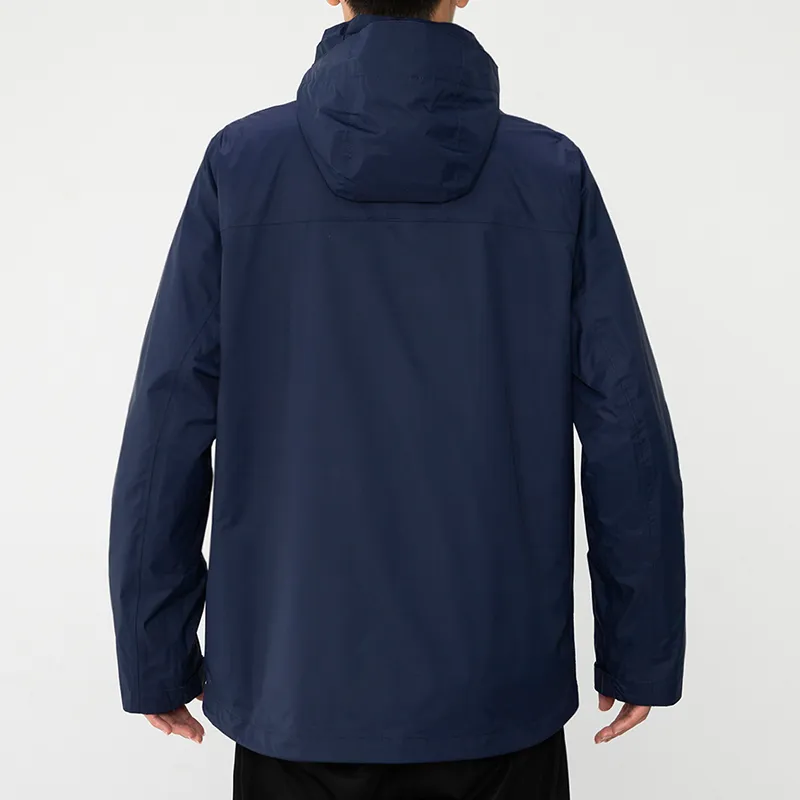 Columbia Waterproof And Windproof Windbreaker Jacket Men's Blue-4