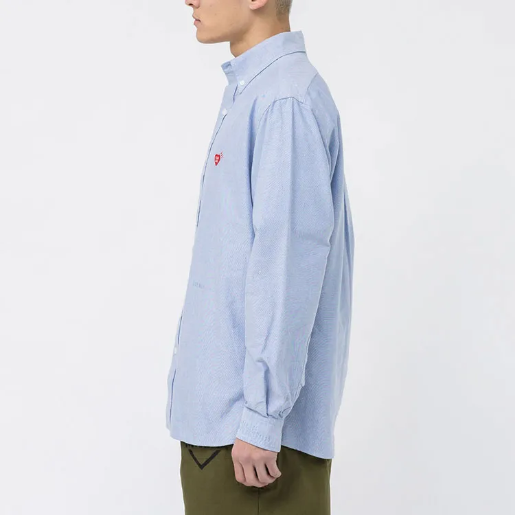 HUMAN MADE Oxford Bd L/S Shirt-7