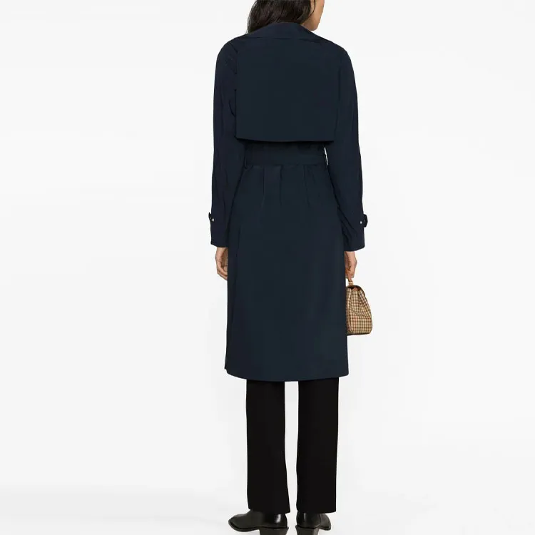 WOOLRICH Belted Button Up Trench Coat-2