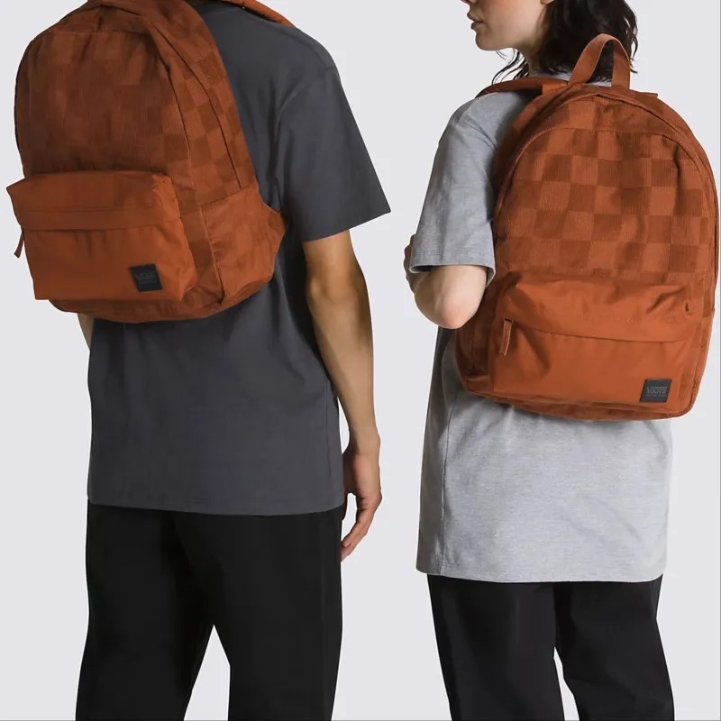 Vans Polyester Backpack Regular Unisex Ginger Bread-3