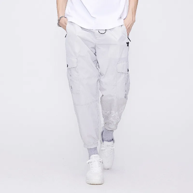 Boy London SS21 Jogger Casual Pants Unisex Gray-2