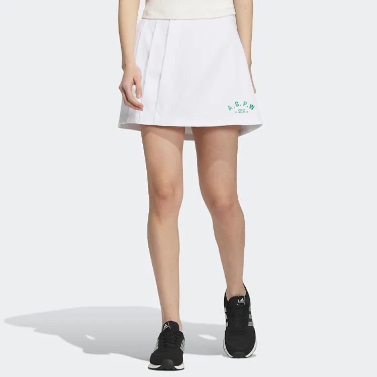Adidas Casual Short Skirts Women's Light Pink Blue-2