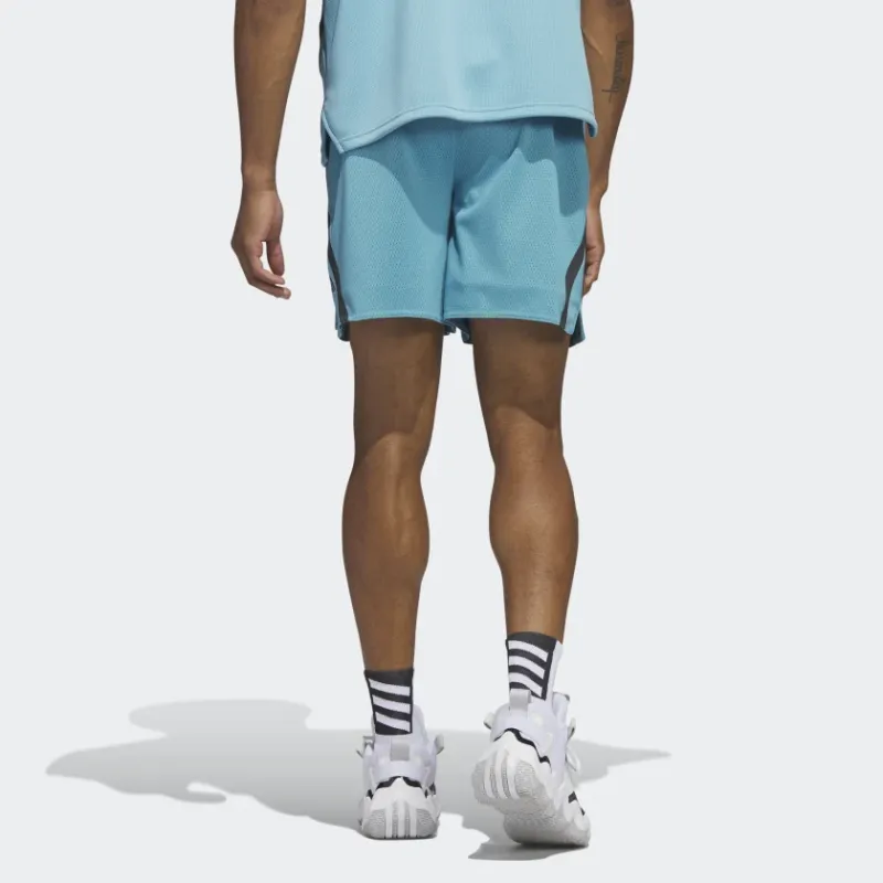 Adidas Casual Shorts Men Blue-2