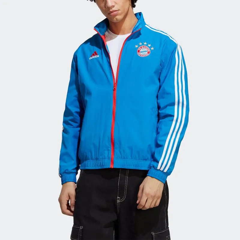 Adidas Jackets Men Bright Royal Blue-2