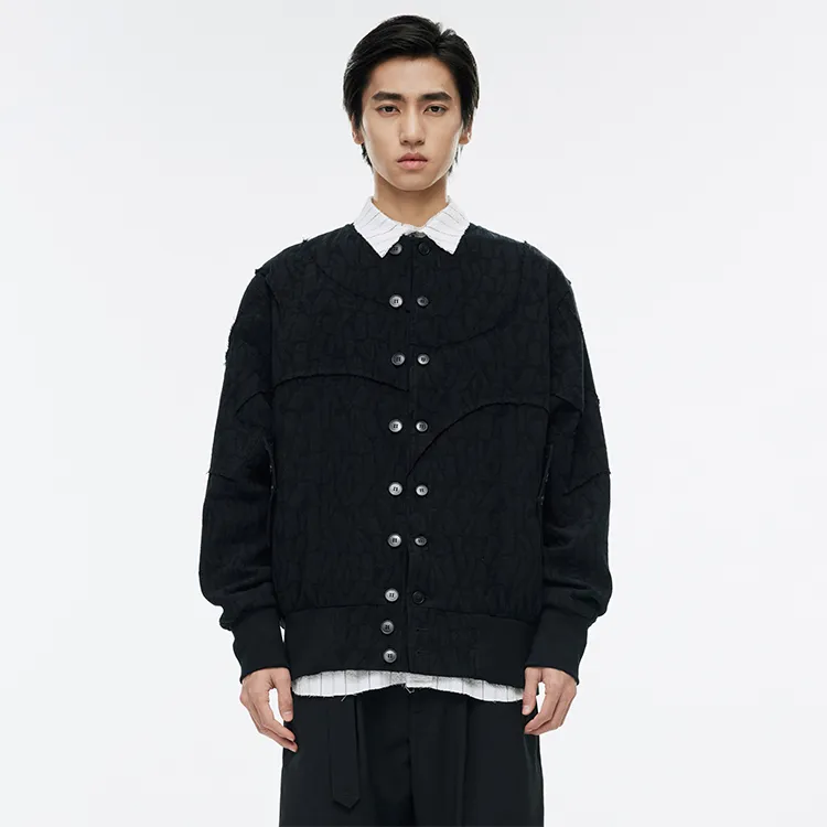 DIMC Loose Fit Jacket Unisex Black-4