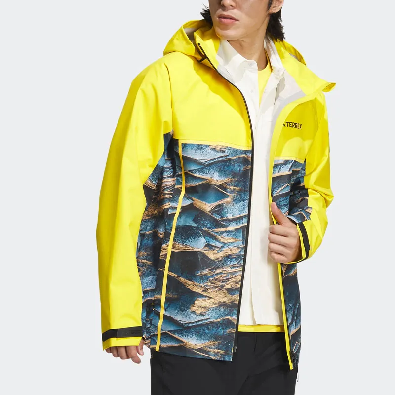 Adidas Waterproof Windbreaker Jacket Men's-4