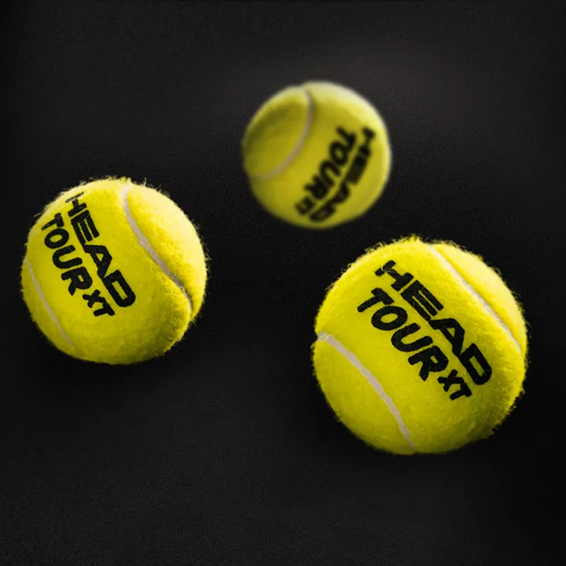 HEAD TOUR XT Tennis Balls Cotton, Wool, Nylon Training Ball Training 6.5cm Yellow-6