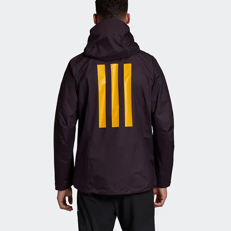 Adidas Windbreaker Jackets Men Dark Purple-3