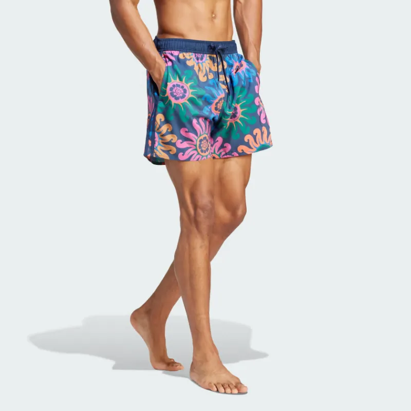 Adidas FARM Rio Swimming Shorts Unisex Indigo-5
