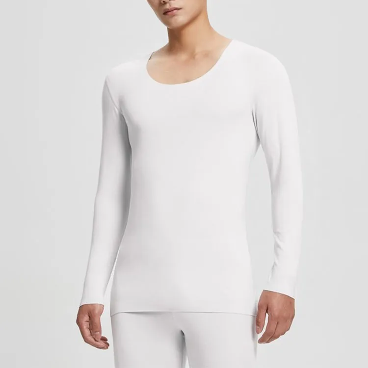 CALVIN KLEIN Thermal Top Men's Light Gray White 100-3