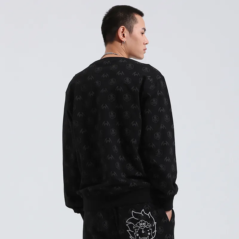 ONIARAI Nasapanda FW21 Crew Neck Loose Fit Sweatshirt Men's-4