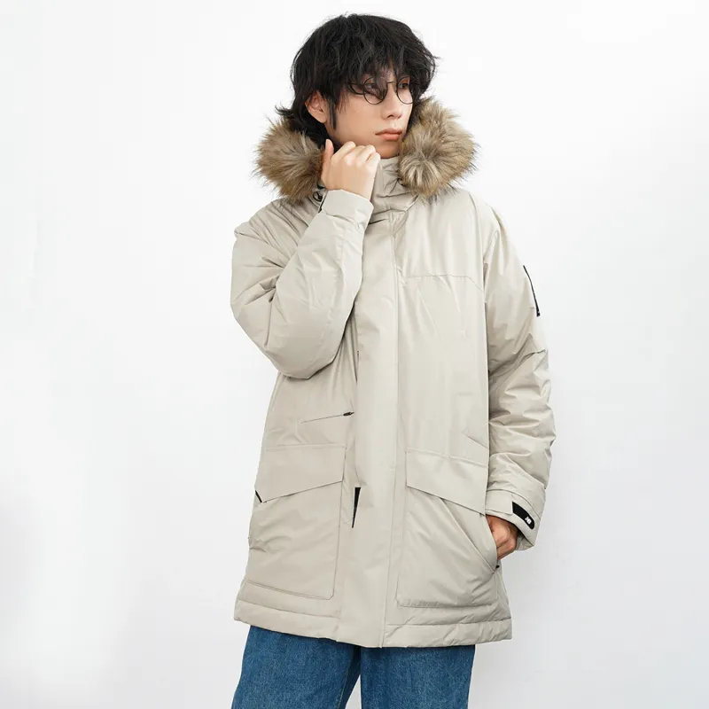 New Balance Down Jackets Unisex Khaki-6
