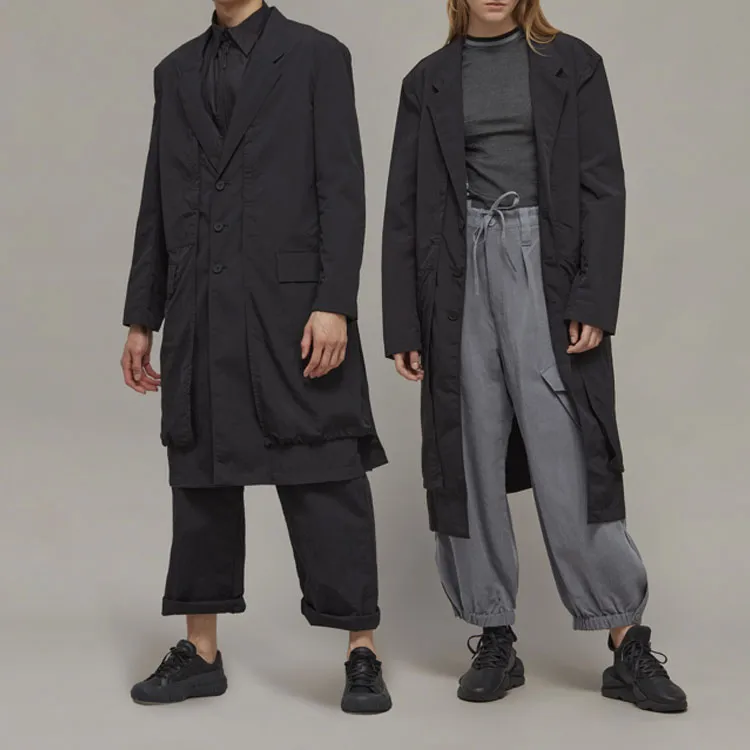 Y 3 Coats Unisex Black-5