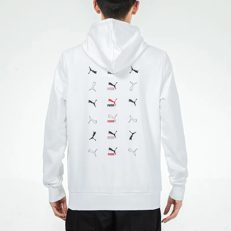 PUMA Jackets Men White-4