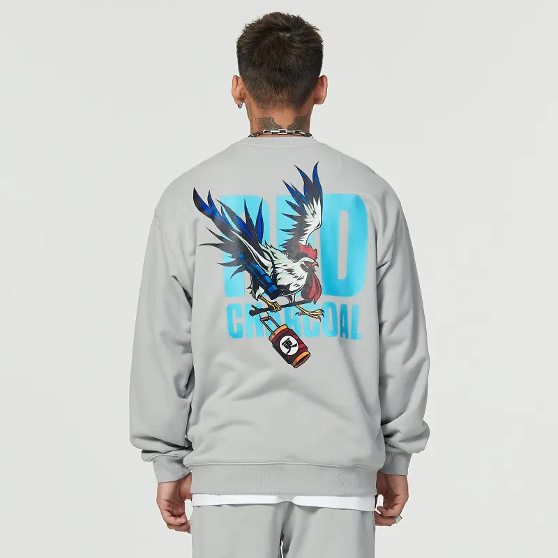 REDCHARCOAL x Sunny Sweatshirt Unisex Gray-4
